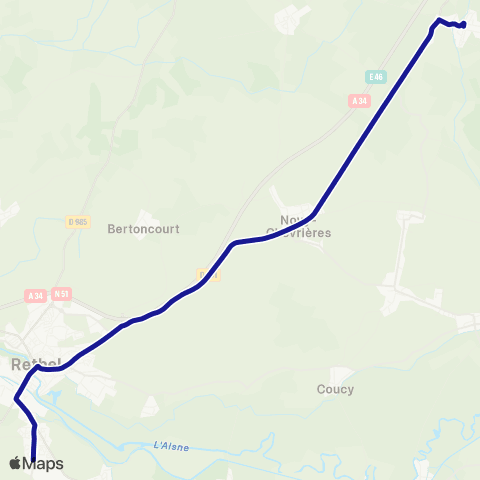 Fluo 08 Saulces-Monclin / Sault-les-Rethel map