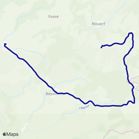 Fluo 08 Landres et St Georges / Buzancy map