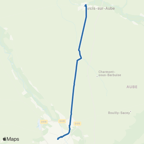 Fluo 10 Ligne régulière map