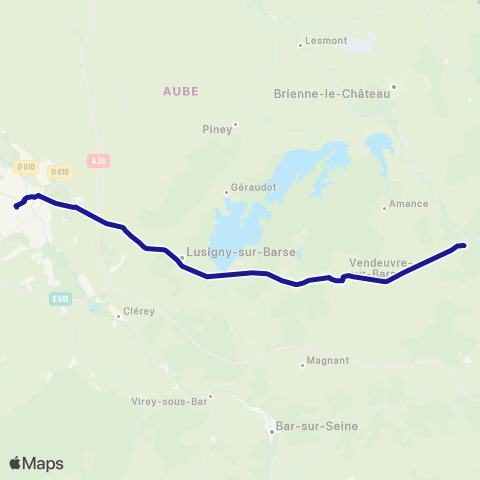 Fluo 10 Troyes Nigloland map