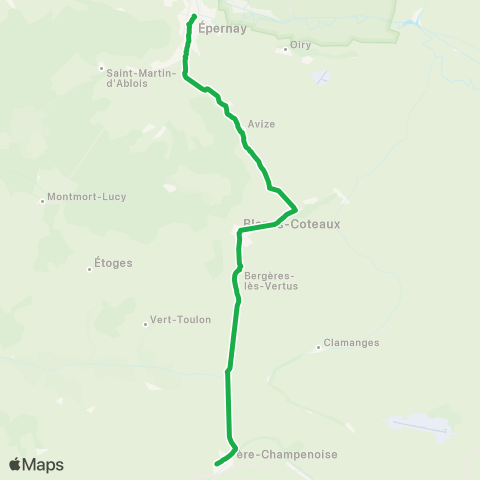 Fluo 51 Fère-Champenoise / Épernay map