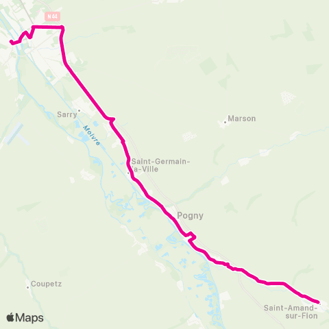 Fluo 51 St-Amand-sur-Fion / Châlons-en-Champagne map