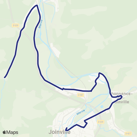 Fluo 52 Chatonrupt-Sommermont / Joinville map