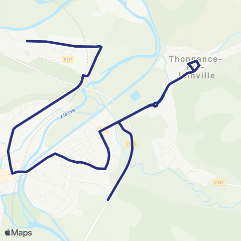 Fluo 52 Vecqueville / Joinville map