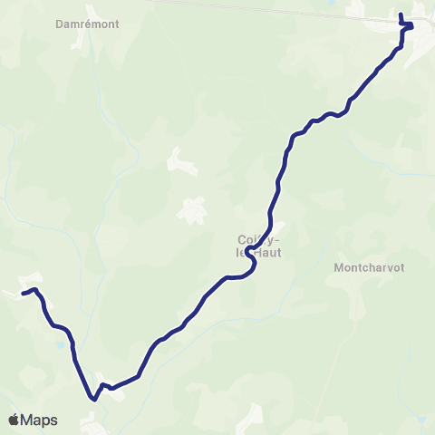 Fluo 52 Varennes-sur-Amance / Bourbonne-l-Bains map