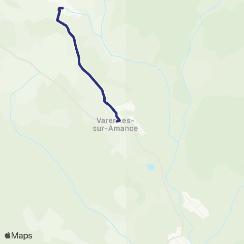 Fluo 52 Vicq / Varennes-sur-Amance map