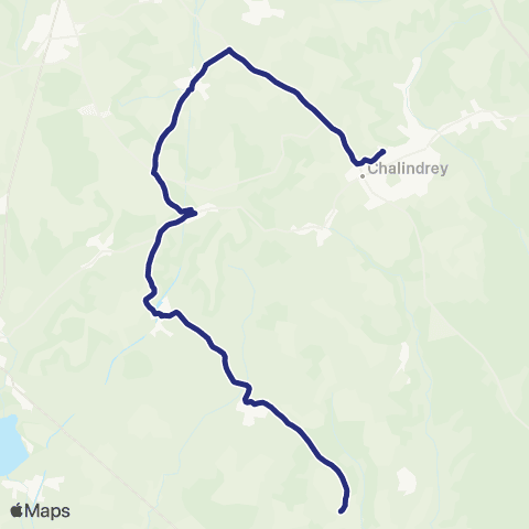 Fluo 52 St-Broingt-le-Bois / Chalindrey map
