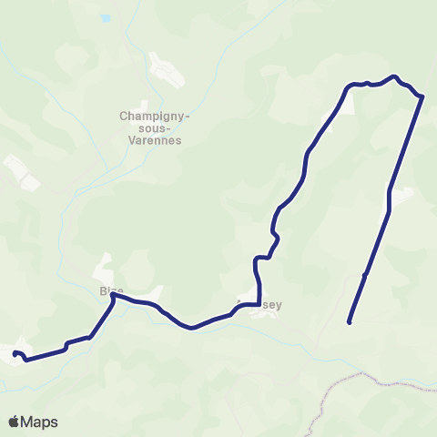Fluo 52 Arbigny-SS-Varennes / Laferte-S-Amance map