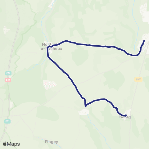 Fluo 52 Bourg / Saints-Geosmes map