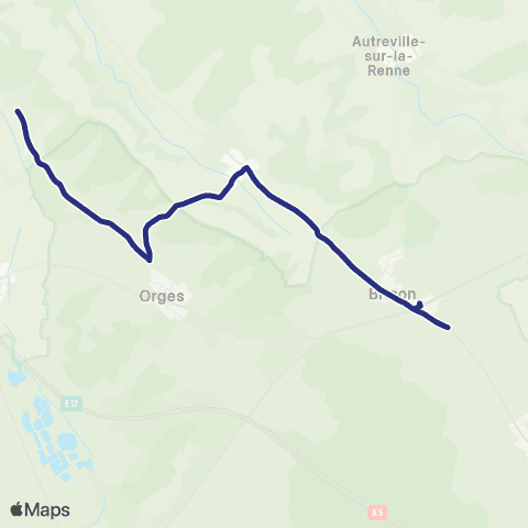 Fluo 52 Blessonville / Aizanville / Chateauvillain map