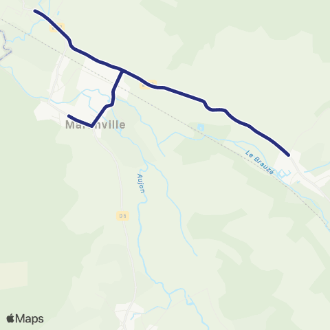 Fluo 52 Rennepont / Maranville map
