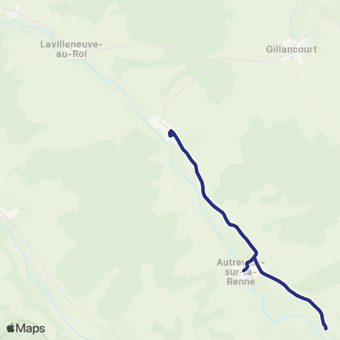 Fluo 52 Autreville-sur-la-Renne map