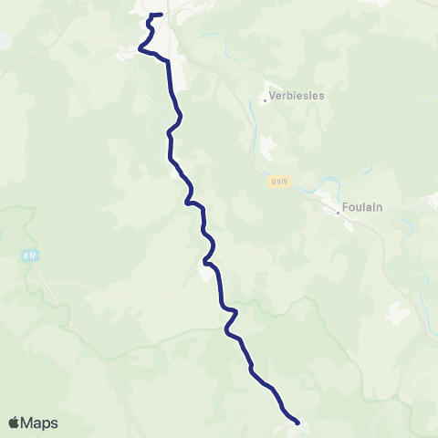 Fluo 52 Villiers-sur-Suize / Chaumont map