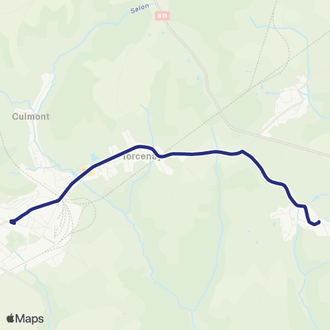 Fluo 52 Chaudenay / Champsevraine map
