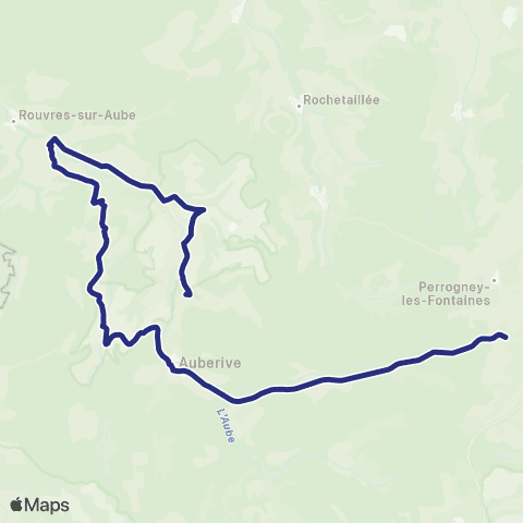 Fluo 52 Germaines / Langres map