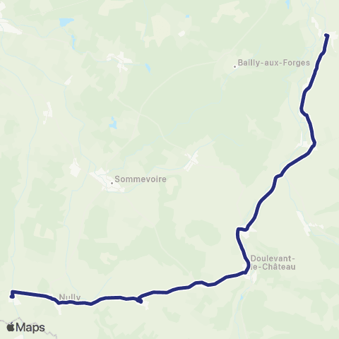 Fluo 52 Doulevant-le-Ch / Wassy / Joinville map