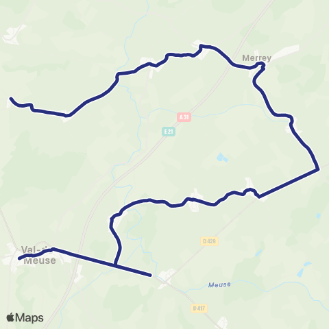 Fluo 52 Val-de-Meuse map