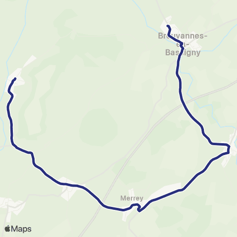 Fluo 52 Breuvannes-en-Bassigny map
