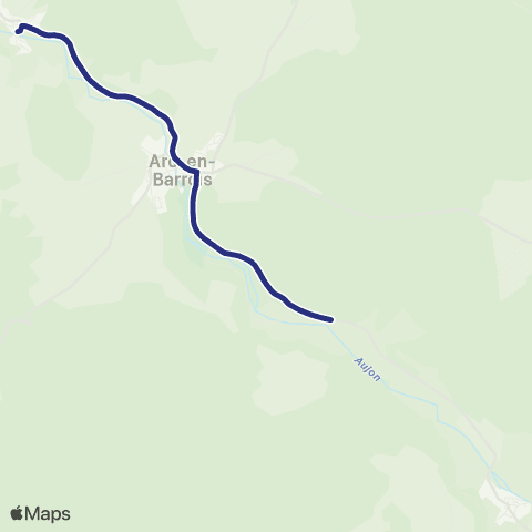 Fluo 52 Cour-l-Eveque / Arc-en-Barrois map
