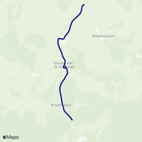Fluo 52 Courcelles-sur-Blaise / Doulevant map