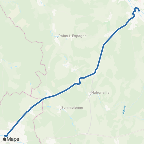 Fluo 55 St-Dizier / Bar-le-Duc map