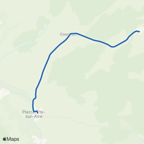 Fluo 55 Lahaymeix / Pierrefitte-sur-Aire map