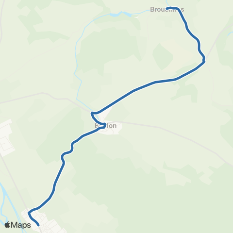 Fluo 55 Brouennes / Mouzay map