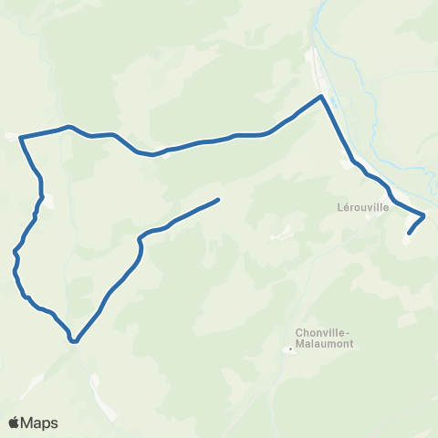 Fluo 55 Dagonville / Lérouville map