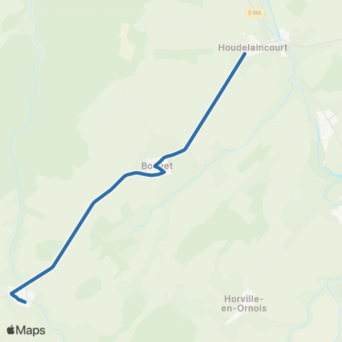 Fluo 55 Mandres-en-Barrois / Houdelaincourt map