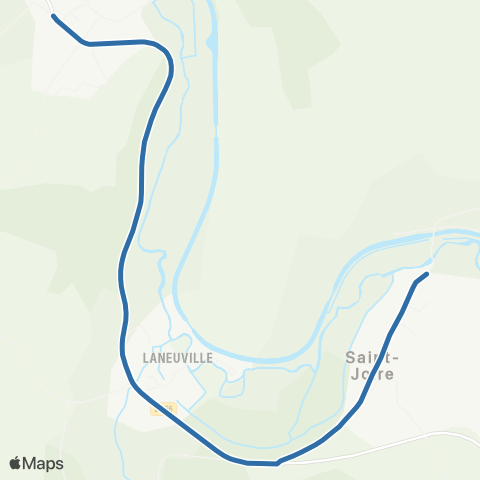 Fluo 55 St-Joire / Treveray map