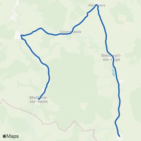 Fluo 55 Bure / Montiers-sur-Saulx map