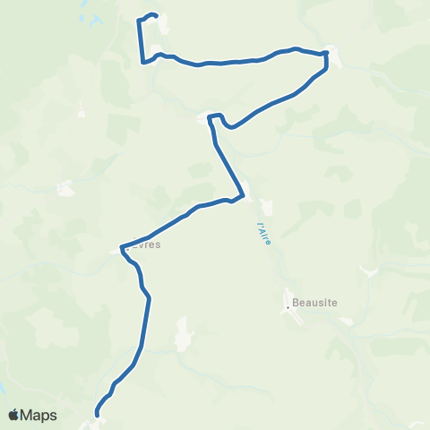 Fluo 55 Lavoye / Vaubecourt map