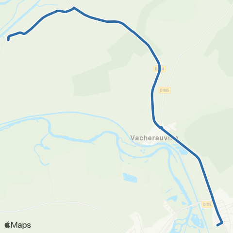 Fluo 55 Champneuville / Bras-sur-Meuse map