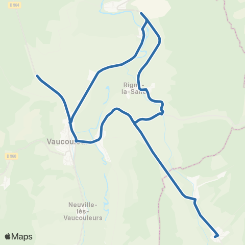 Fluo 55 Uruffe / Rigny-la-Salle map
