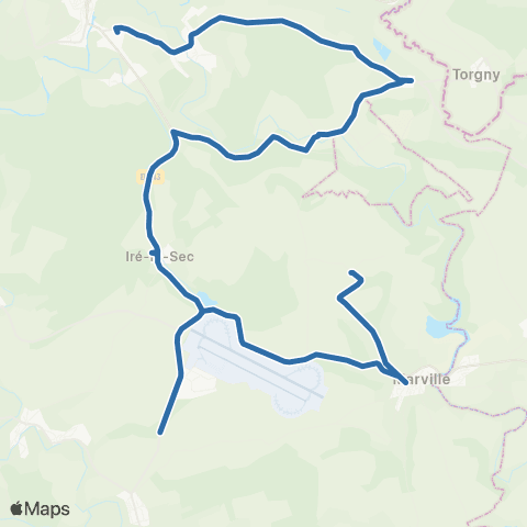 Fluo 55 Flassigny / Montmedy map