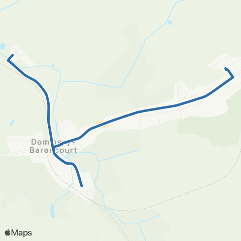Fluo 55 Dommary-Baroncourt / Bouligny map