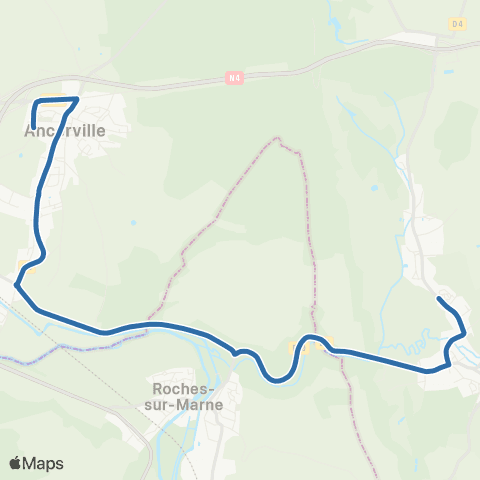 Fluo 55 Cousances-les-Forges / Ancerville map