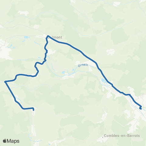 Fluo 55 Couvonges / Bar-le-Duc map
