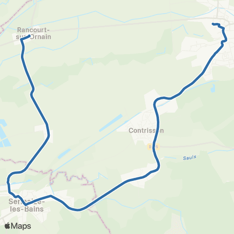 Fluo 55 Contrisson / Revigny-sur-Ornain map