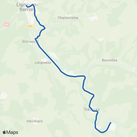 Fluo 55 St-Joire / Ligny-en-Barrois map