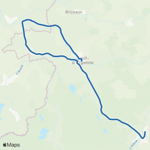 Fluo 55 Les Charmontois / Vaubecourt map