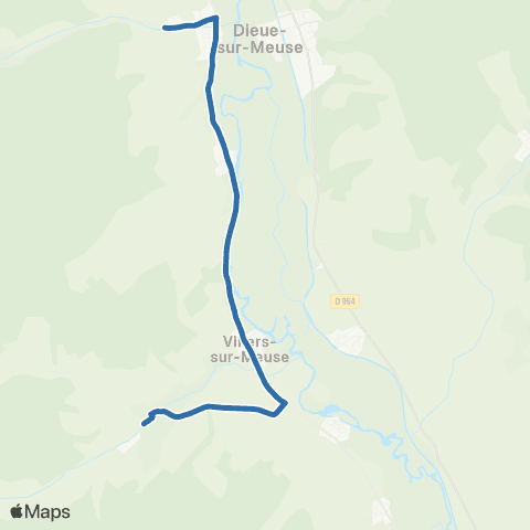 Fluo 55 Recourt-le-Creux / Ancemont map