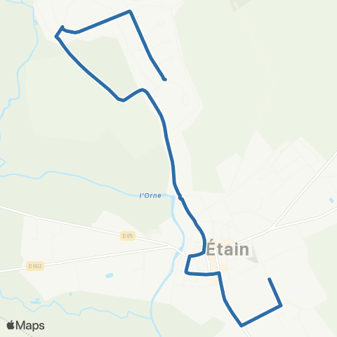 Fluo 55 Étain map