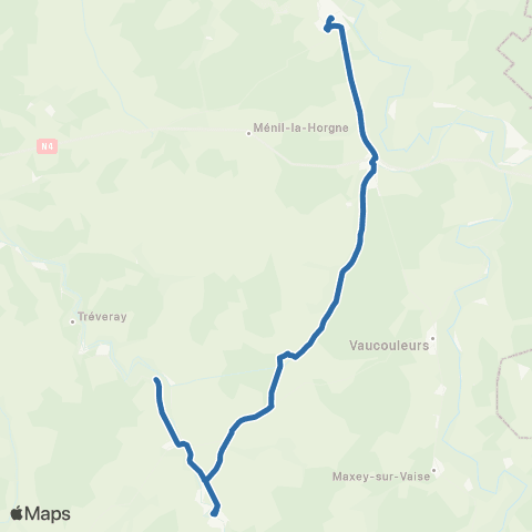 Fluo 55 Demange-Baudignecourt / Commercy map