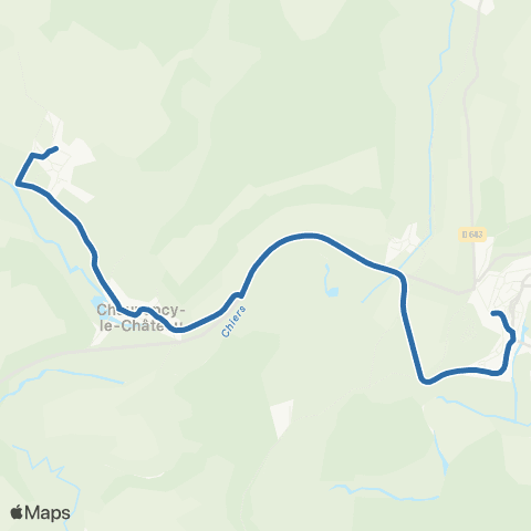 Fluo 55 Chauvency-St-Hubert / Montmedy map
