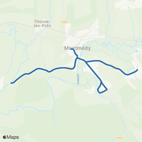 Fluo 55 Vigneul-ss-Montmedy / Montmedy map