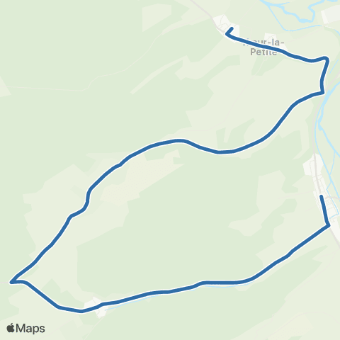 Fluo 55 Menil-aux-Bois / Sampigny map