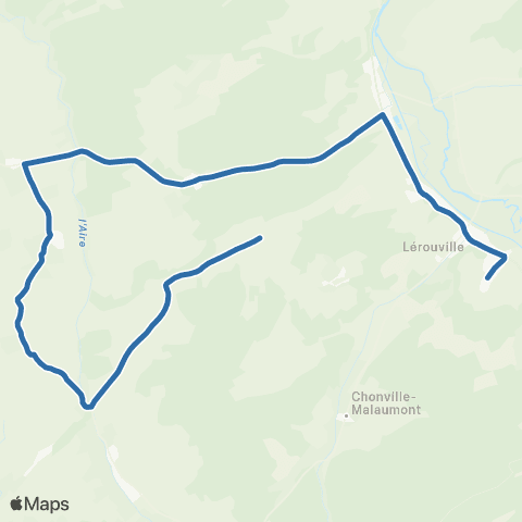 Fluo 55 Dagonville / Lérouville map