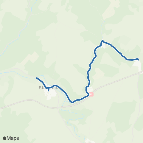 Fluo 55 Maulan / Stainville map