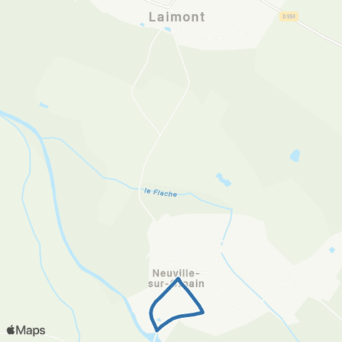 Fluo 55 Laimont / Neuville-sur-Ornain map